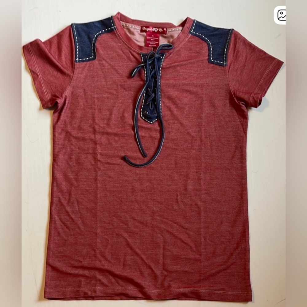 🚩 🆕 NWOT Cowgirl Tuff Top    Size Small